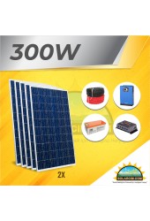 Solar Paket 300 - Lamba, TV, Uydu, Mini Buzdolabı Ve Şarj